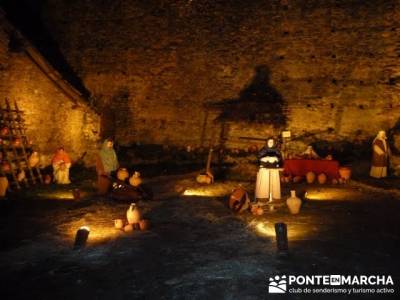 Senderismo Sierra Norte Madrid - Belén Viviente de Buitrago; senderos de santiago